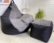 Кресло груша Принт Микс TIA-SPORT